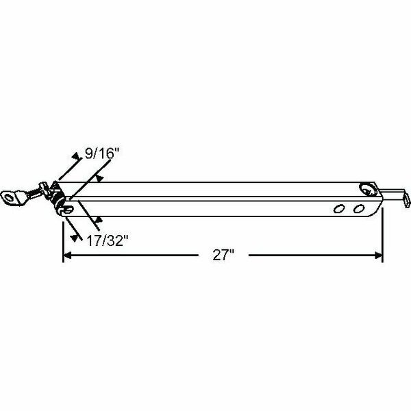 27in Channel Balance, Strybuc, Mfr#: 61TI-263